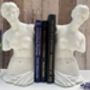 Pair Of Venus White Bookends Heavy Book Holders Gift, thumbnail 3 of 9