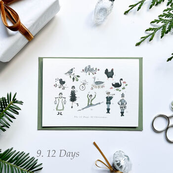 Select A Set Of Six Christmas Cards, 9 of 9