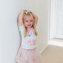 Personalised Rainbow Cloud Big Sister Top / T Shirt, thumbnail 5 of 12