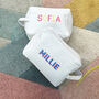 Personalised Embroidered Monogrammed Waffle Bag, thumbnail 2 of 7