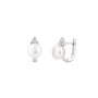 Sterling Silver Grape Pearl Earring, thumbnail 2 of 5