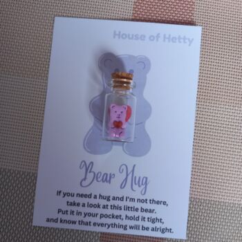 Bear Hug / Pocket Hug Thoughtful Keepsake Gift, 3 of 11