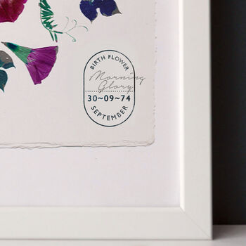 Birth Flower Mandala Personalised Print, 2 of 12