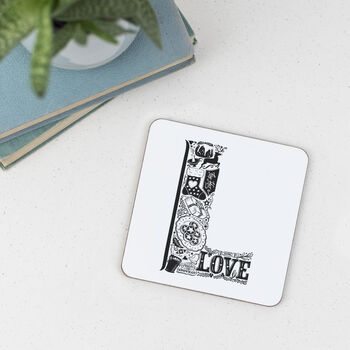 Noel Christmas Coaster Set Of Four, 6 of 6