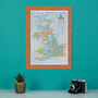 Personalised Scratch Off UK Fishing Print, thumbnail 6 of 9