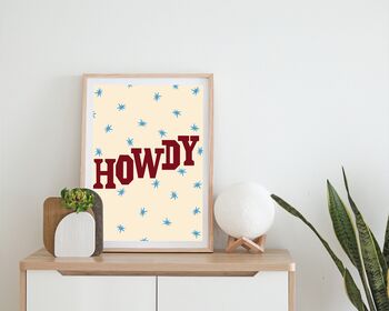 Howdy Home Print, 4 of 4