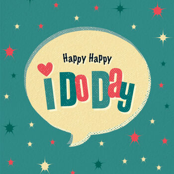 Funny Wedding Card ‘I Do Day’, 3 of 4
