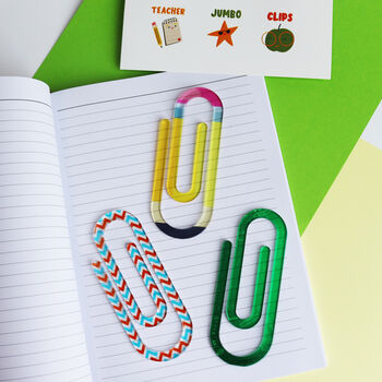 Teacher Jumbo Paperclip Set, 5 of 6