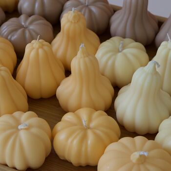 Autumn Pumpkin Candle Decor, 2 of 9