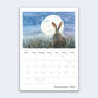 2022 23 Academic Calendar With Hare Art, thumbnail 4 of 8