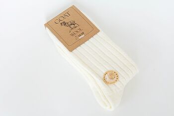 Natural Cashmere Socks, Wool Soft And Warm, 11 of 12