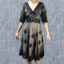 1930's Vintage Look Lace Dress With Sleeves, thumbnail 1 of 2