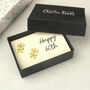 60th Birthday A Leaf For Every Decade Earrings, thumbnail 4 of 8