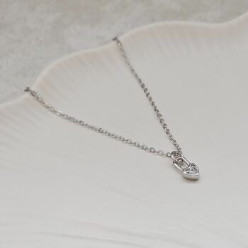 Heart Lock Necklace, 4 of 7