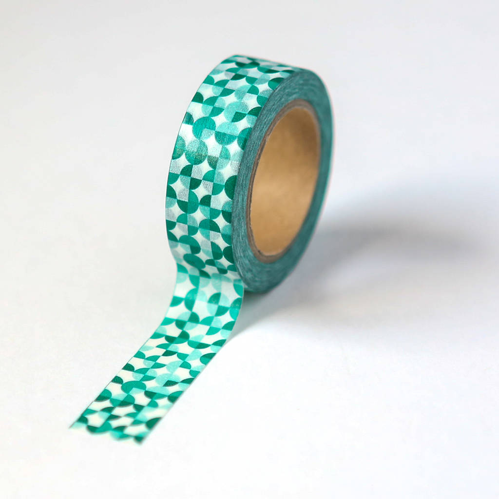 geometric patterned washi tape by berylune