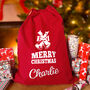 Large Personalised Christmas Sack, thumbnail 1 of 3