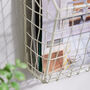 Double Tier Wall Mounted Magazine Baskets, thumbnail 3 of 4