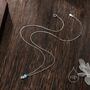 Astronaut Opal Pendant Necklace In Sterling Silver, thumbnail 5 of 12