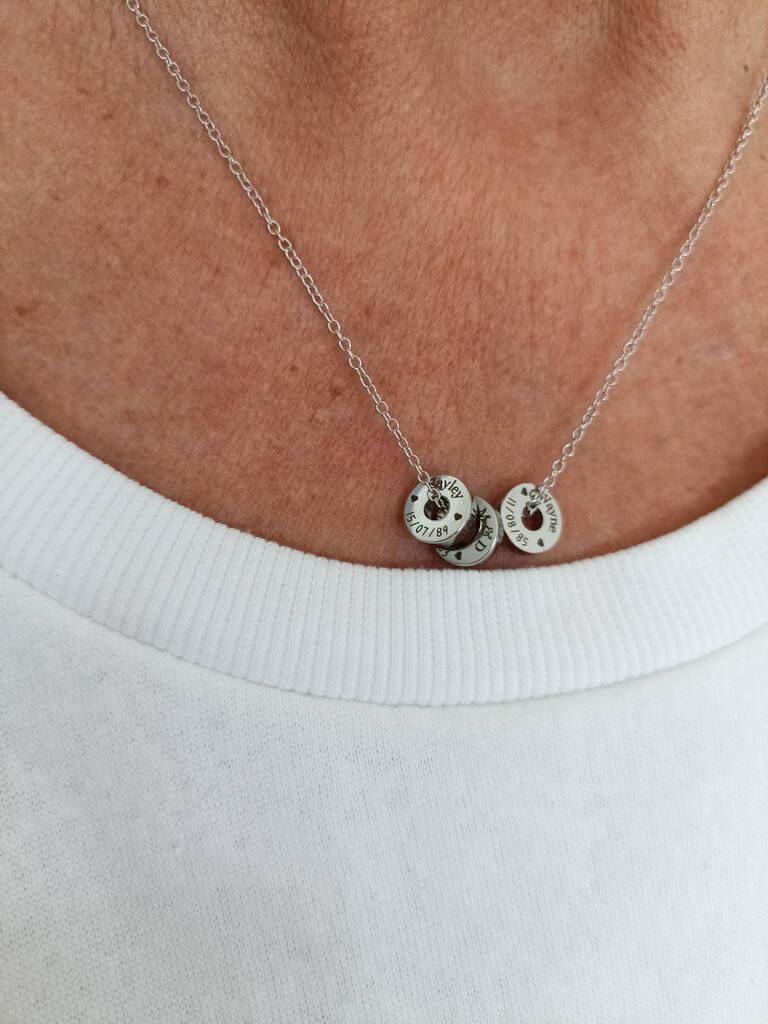 Silver Plated Dainty Memories Necklace, 1 of 7