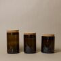 Set Of Three Storage Jars Made From Wine Bottles, thumbnail 4 of 6
