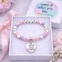 Personalised Granddaughter Bracelet Birthday Gift Keepsake From Nan, thumbnail 2 of 12