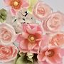 Pink And White Paper Flower Bouquet, thumbnail 1 of 4