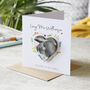 New Baby Photo Magnet Card, thumbnail 7 of 7