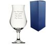 Engraved 13oz Wavy Beer Glass With Gift Box, thumbnail 2 of 5