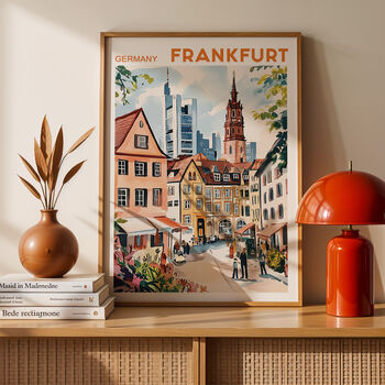 Frankfurt, Germany Poster, 10 of 12