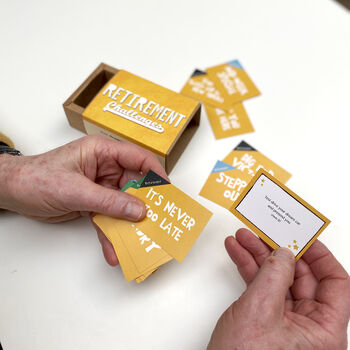 Personalised Retirement Gift Challenges Game, 5 of 5