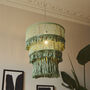 Recycled Cotton Three Tier Chandelier Shade, thumbnail 1 of 9