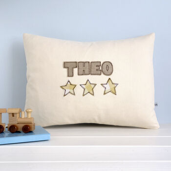 Personalised Name Cushion Gift For Dad / Grandad, 6 of 10