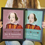 William Shakespeare Quote Anniversary Print Gift, thumbnail 1 of 6