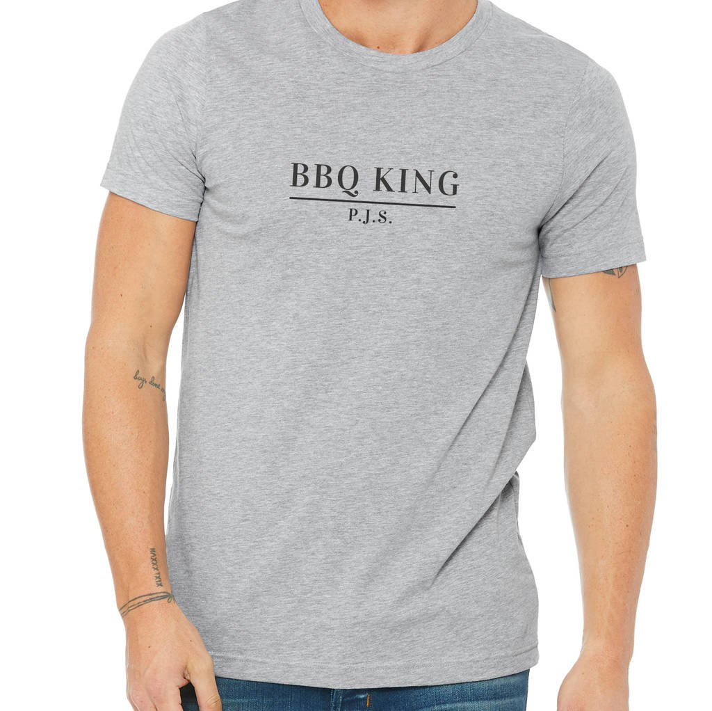 Personalised 'Bbq King' Mens T Shirt, 1 of 3