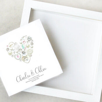 Personalised Diamond Anniversary Button Card, 3 of 3