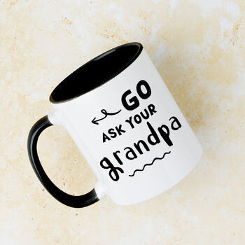 Go Ask Your Grandma And Go Ask Your Grandad Mug Set, 2 of 8