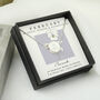 Birth Flower Necklace Gift For Her, thumbnail 3 of 12