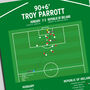 Troy Parrott Goal World Cup Qualifier 2025 Republic Of Ireland Print, thumbnail 4 of 4