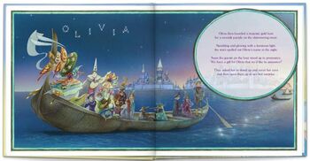 Personalised Children's Book, Royal Birthday Unicorn, 8 of 9