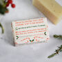 100% Natural Peppermint Candy Cane Christmas Soap, thumbnail 3 of 7