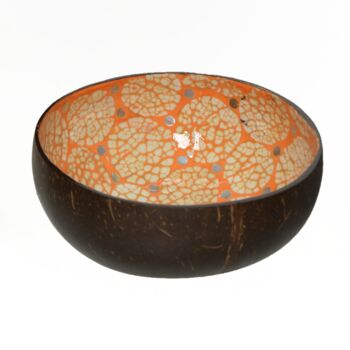 Coconut Bowls With Decorative Inlay, 5 of 5