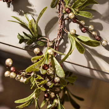 Copper Berry Light Up Garland, 3 of 6