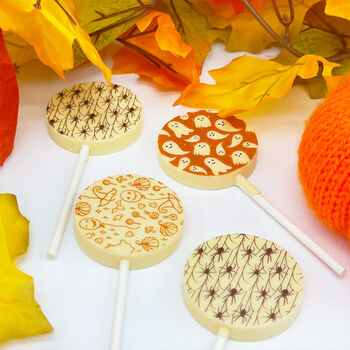 Four Halloween Chocolate Lollies, 2 of 2