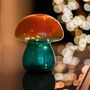 Orange And Blue Ombre Mushroom Table Lamps, thumbnail 2 of 2