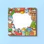 Cute Christmas Snow Globe Card | Winter Wonderland Christmas Card, thumbnail 4 of 4