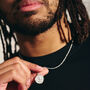 Classic St Christopher Necklace Sterling Silver 18mm, thumbnail 2 of 9