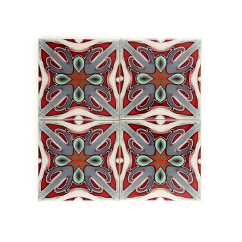 ‘The Full Victorian’ Art Deco Tile, 5 of 9