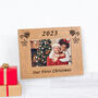 Personalised Our First Christmas Picture Frame, thumbnail 1 of 2