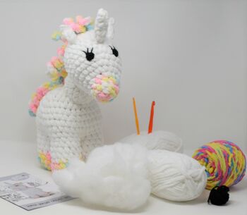 Sophia Unicorn Crochet Kit, 3 of 4