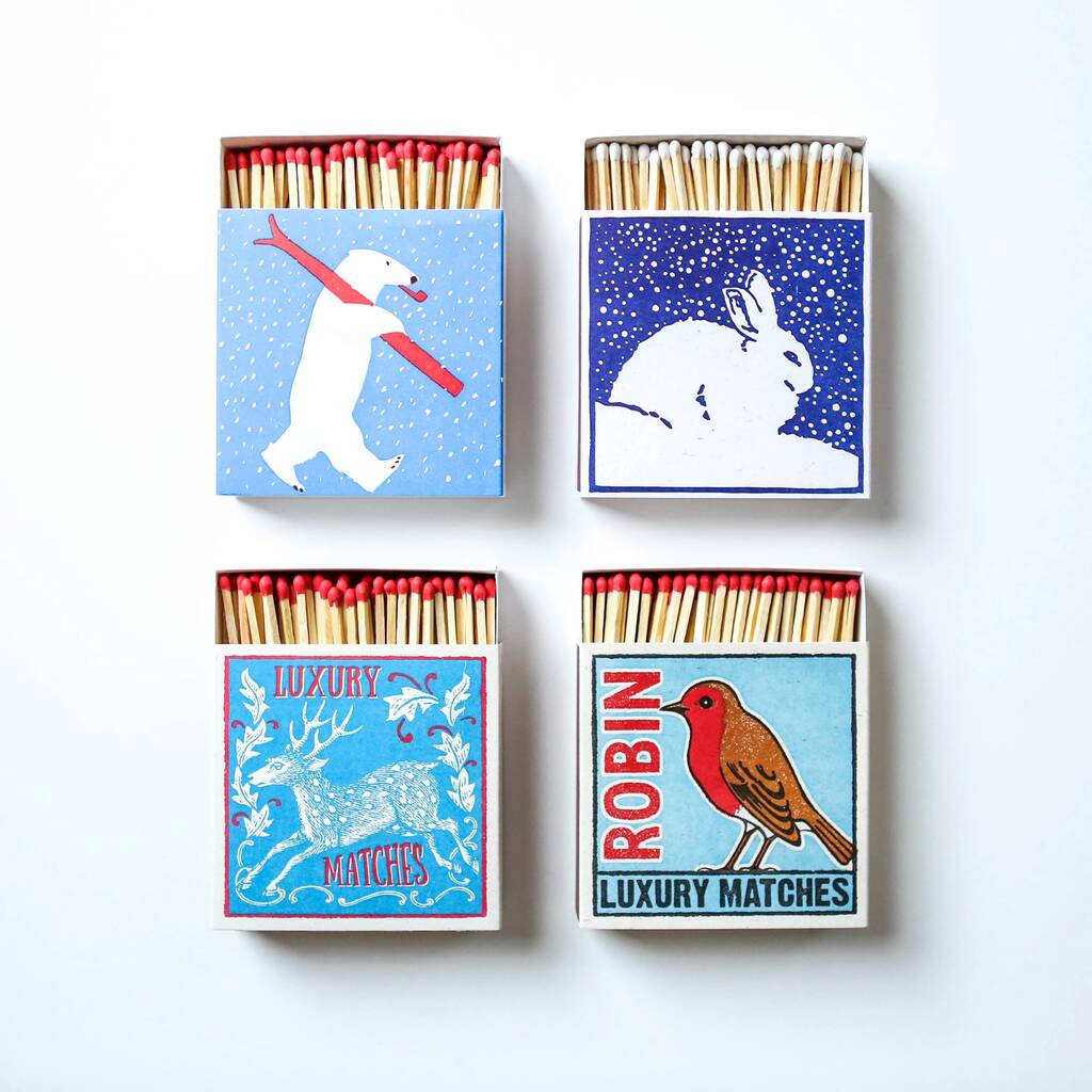 Long Luxury Christmas Matches By Berylune